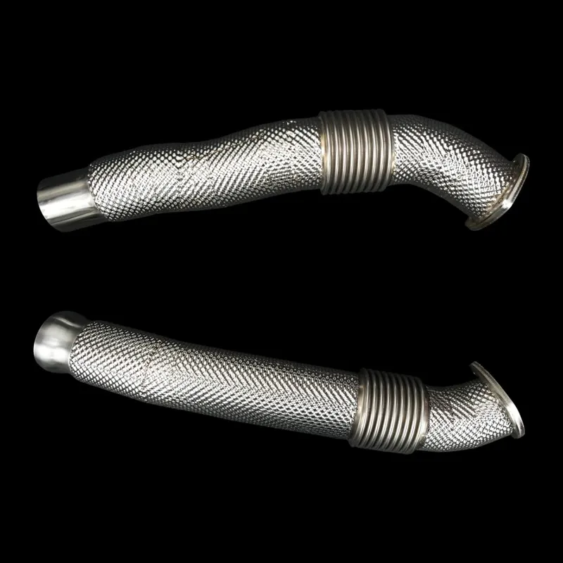 BlackBoost Secondary Catless Downpipes | for Aston Martin V8 Vantage M177 LS1 4.0L BiTurbo
