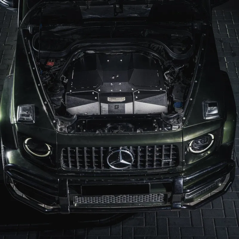 BlackBoost Cold Air Intake System | for Mercedes AMG G63 (463A) M177 4.0L V8 BiTurbo