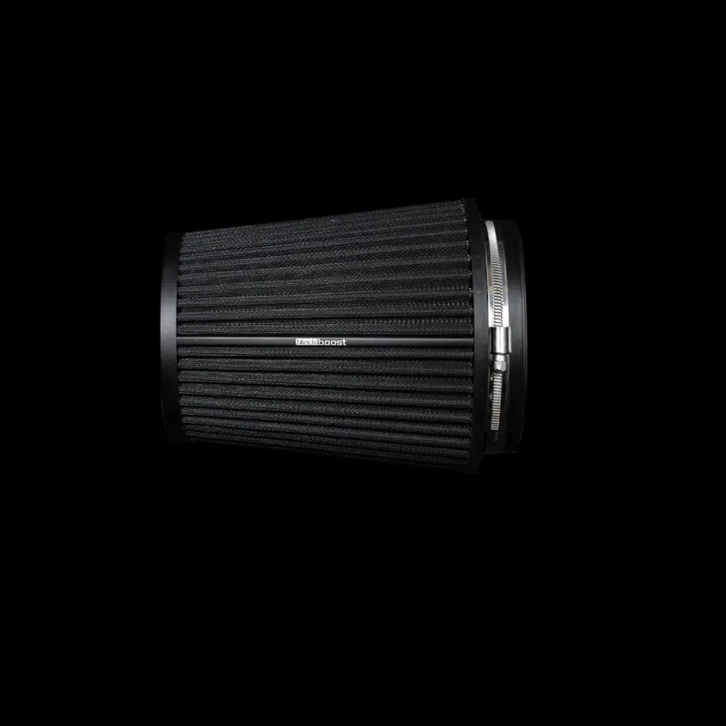 BlackBoost Twin Flow Synthetic Dry Air Filter, conical (5.5" x 220mm) | for BlackBoost cold air intake systems