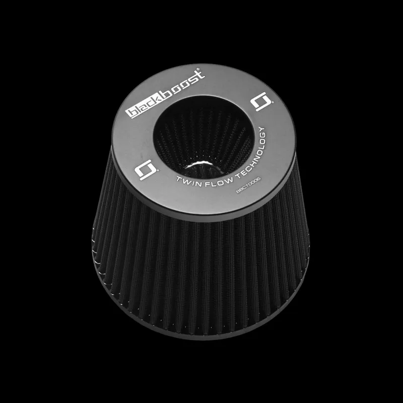 BlackBoost Twin Flow Synthetic Dry Air Filter, conical (5.5" x 180mm) version 155 | for BlackBoost cold air intake systems – 2