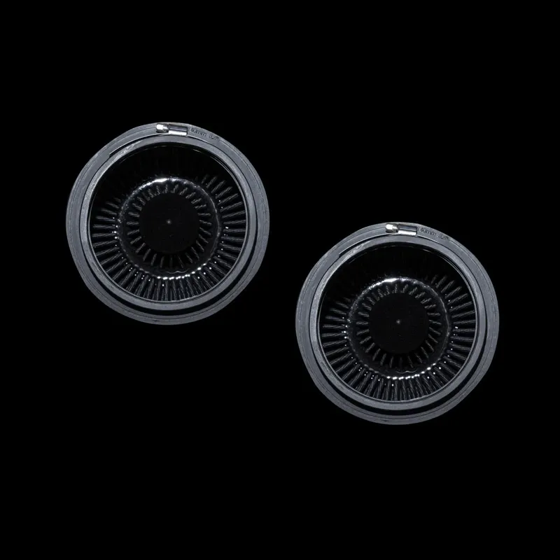 BlackBoost Twin Flow Synthetic Dry Air Filter, conical (5.5" x 220mm) – set of 2 | for BlackBoost cold air intake systems – 2
