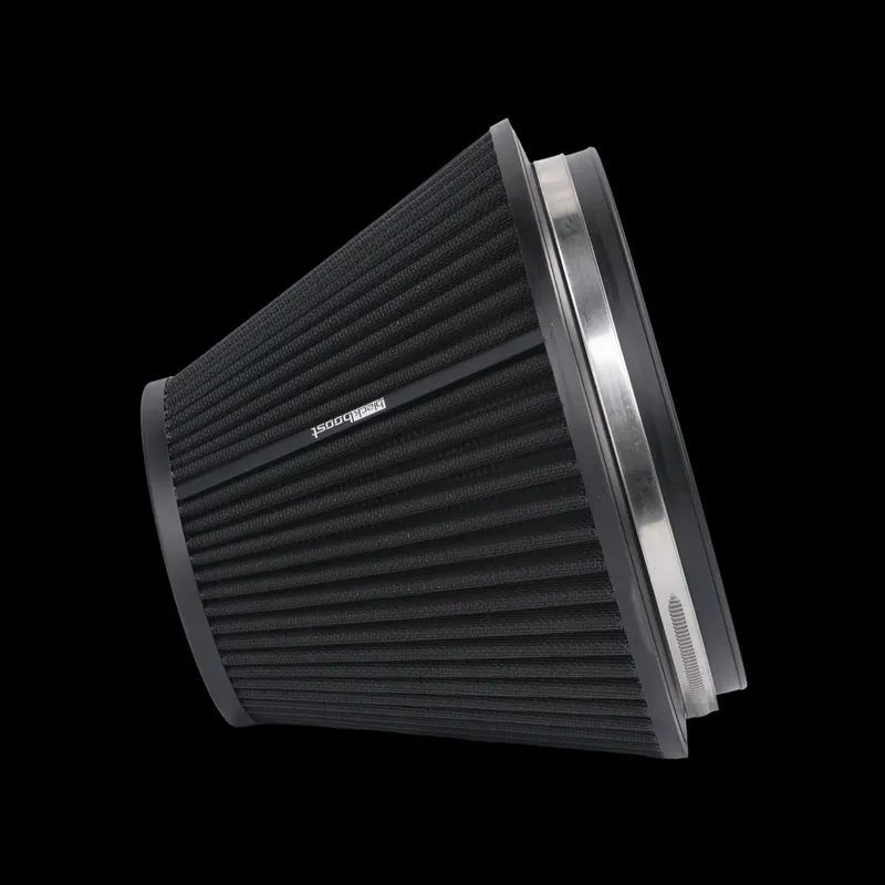 BlackBoost Twin Flow Synthetic Dry Air Filter, conical (8" x 191.5mm) | for BlackBoost cold air intake systems
