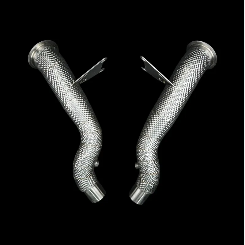 BlackBoost Catless Downpipes | for Ferrari 458 Spider (Type F142) F136 F 4.5L V8 – 2