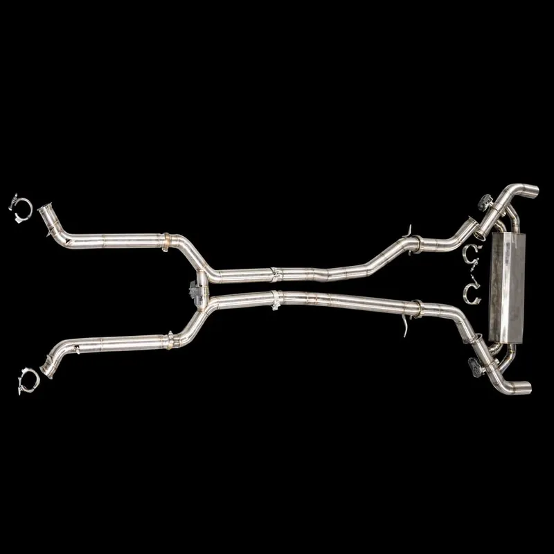 BlackBoost Valved Exhaust System 76mm/3in | for Mercedes AMG GLC63(S)(253) M177 LS1 4.0L V8 BiTurbo